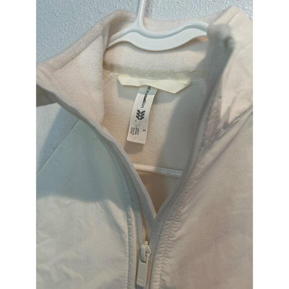 ALL IN MOTION (SMALL) Polartec 200 Fleece Zip Jacket NEW!!!! White - Picture 6 of 7